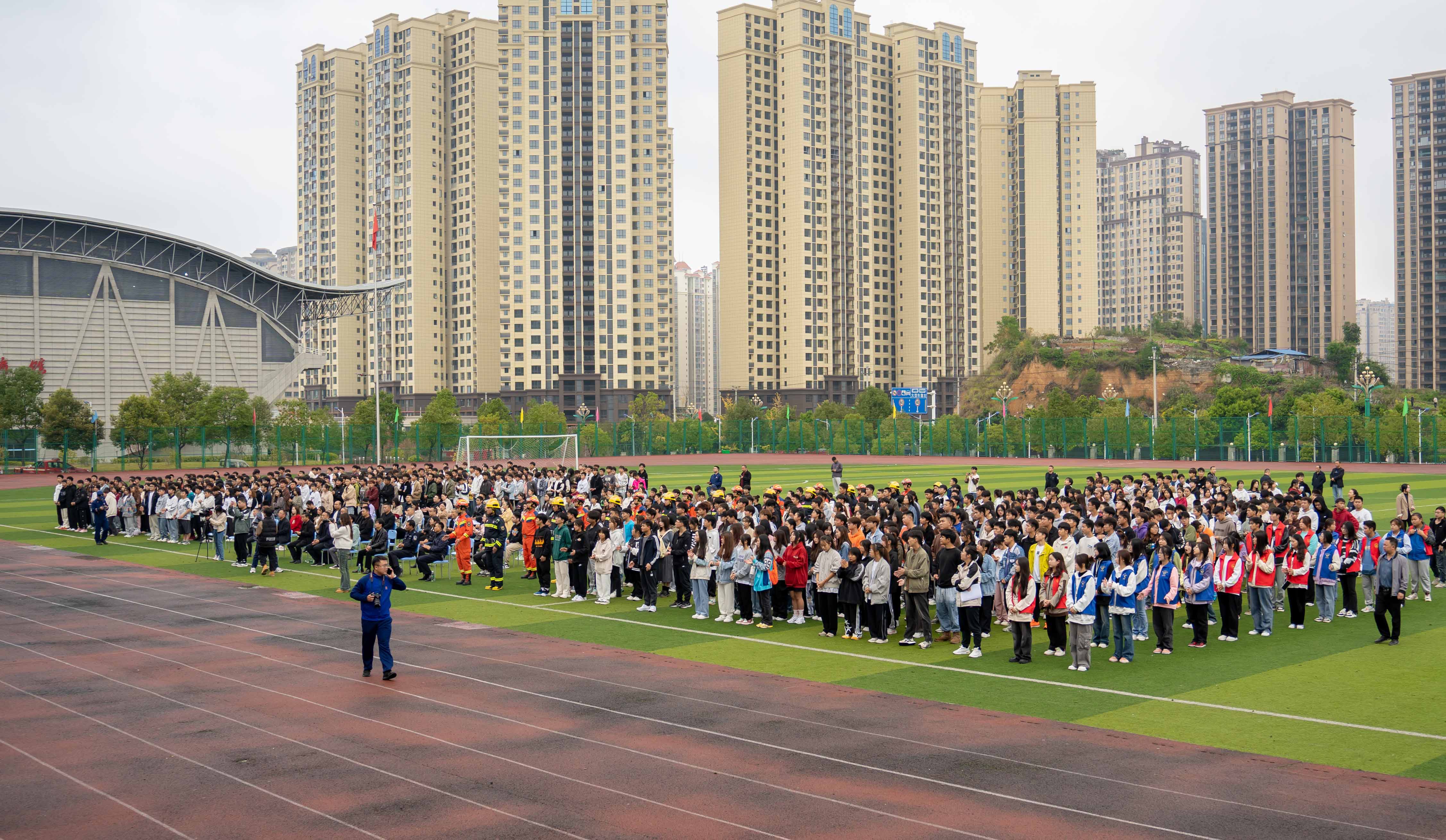 2023年德江县消防宣传月活动启动仪式暨第二届大学生消防技能运动会在银河正规官网举行(图23)