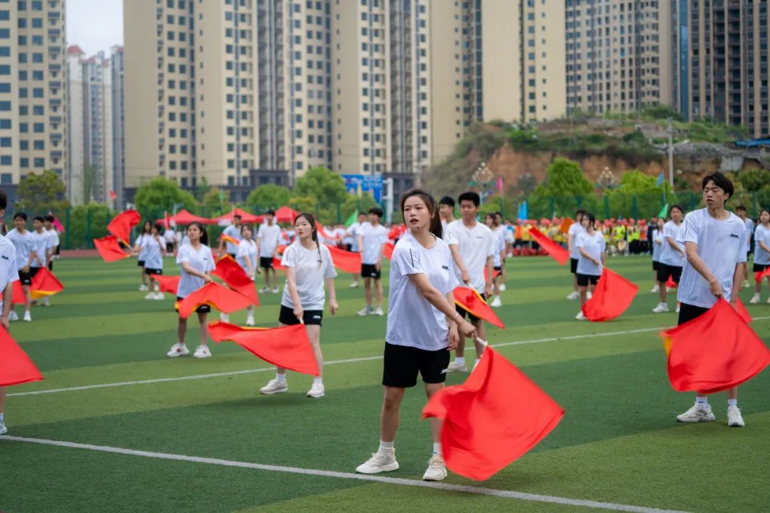 青春逢盛会 击鼓又催征丨银河正规官网第九届田径运动会开幕(图15)